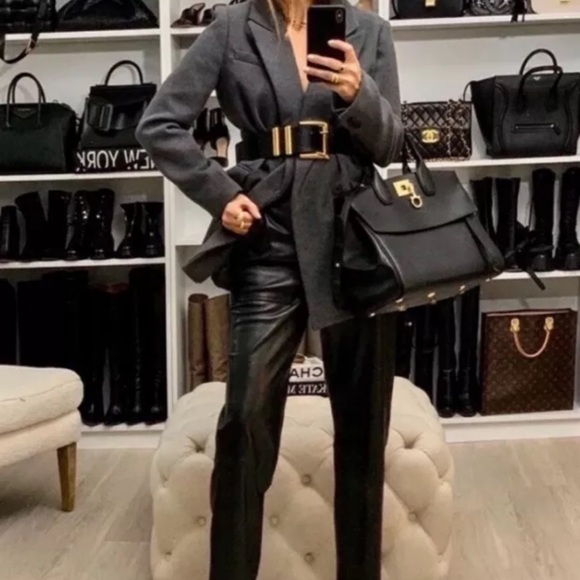 Super Rare Sold Out Zara Double Loop Belt - Picture 9 of 9